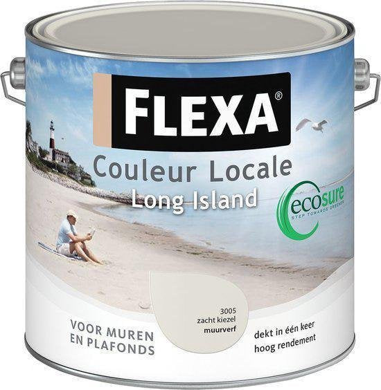 Flexa Couleur Locale Muurverf Ecosure Long Island 2.5 L 3505 Midden Kiezel
