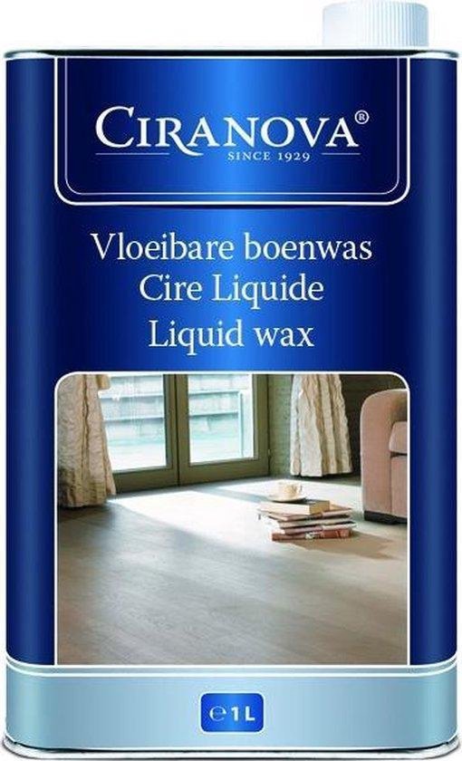 Ciranova Vloeibare boenwas - Liquid wax - Bruin - 500ml