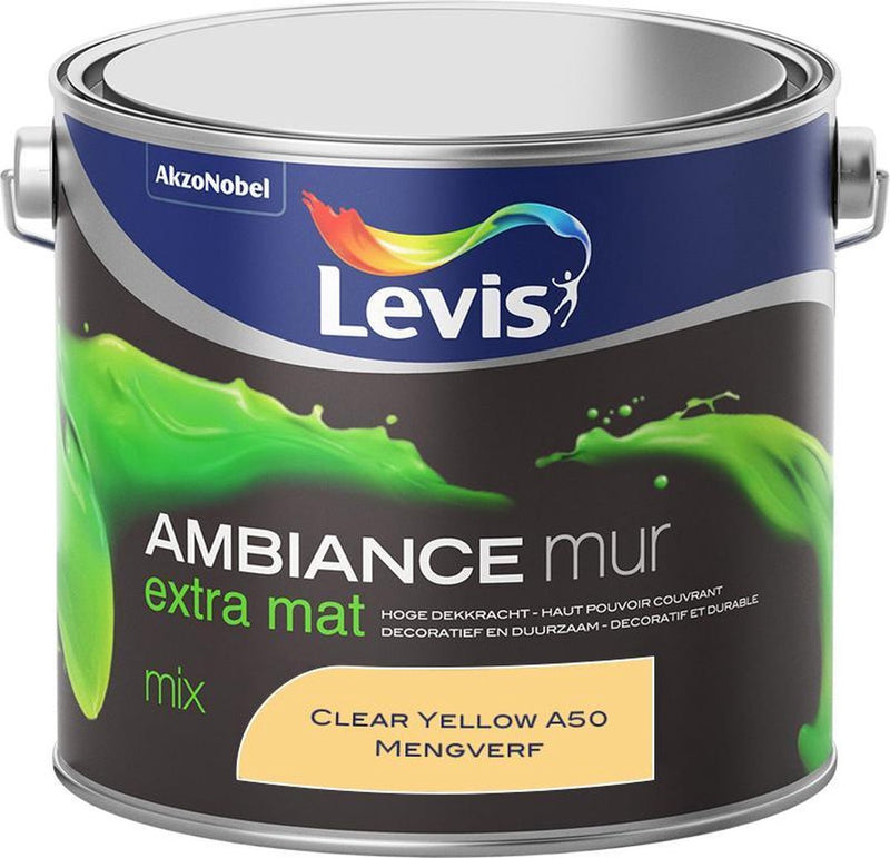 Levis Ambiance Muurverf - Extra Mat - Clear Brown A50 - 2,5 L