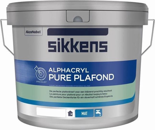 Sikkens ALPHACRYL PURE PLAFOND W05 10L