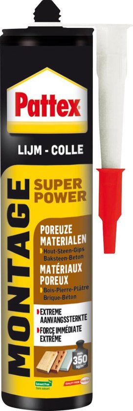 Pattex Super Power Montagelijm - 400 g