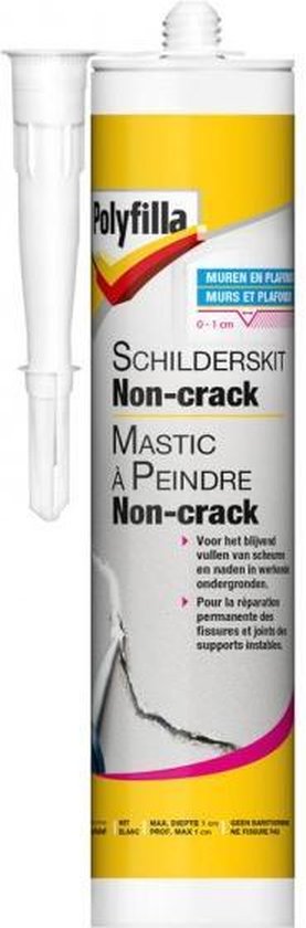 Polyfilla SCHILDERSKIT NON-CRACK 310 ML