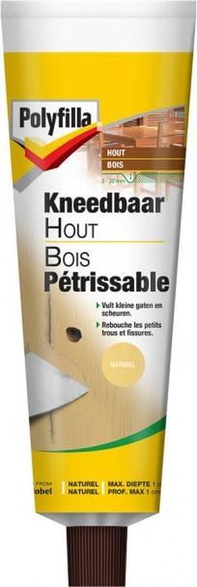 Polyfilla KNEEDBAAR HOUT NATUREL 75 G