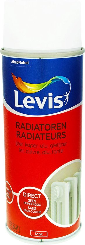 Levis Radiatoren Verf - Mat - White Touch - 0.4L