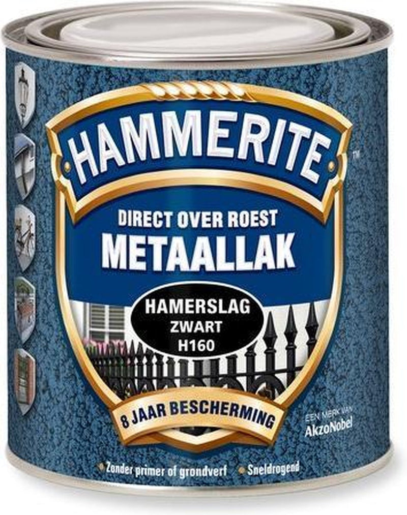 Hammerite Metaallak - Hamerslag - Donkergroen - 2.5L