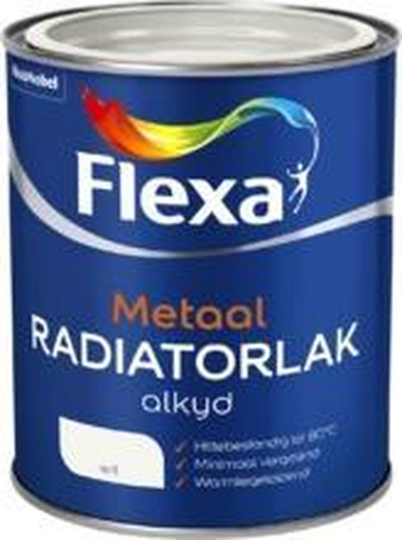 Flexa Radiatorlak Wit 0.25 Ltr