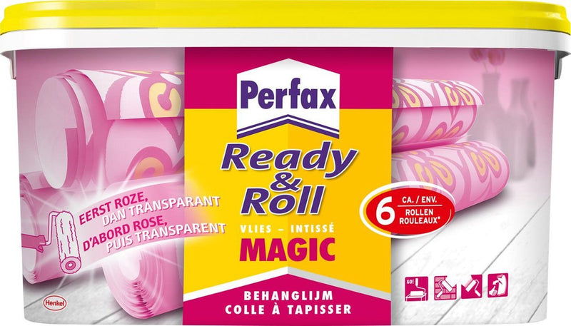 Perfax Ready&Roll Magic 2.25kg Behanglijm Behangplaksel - 4.5 Kg