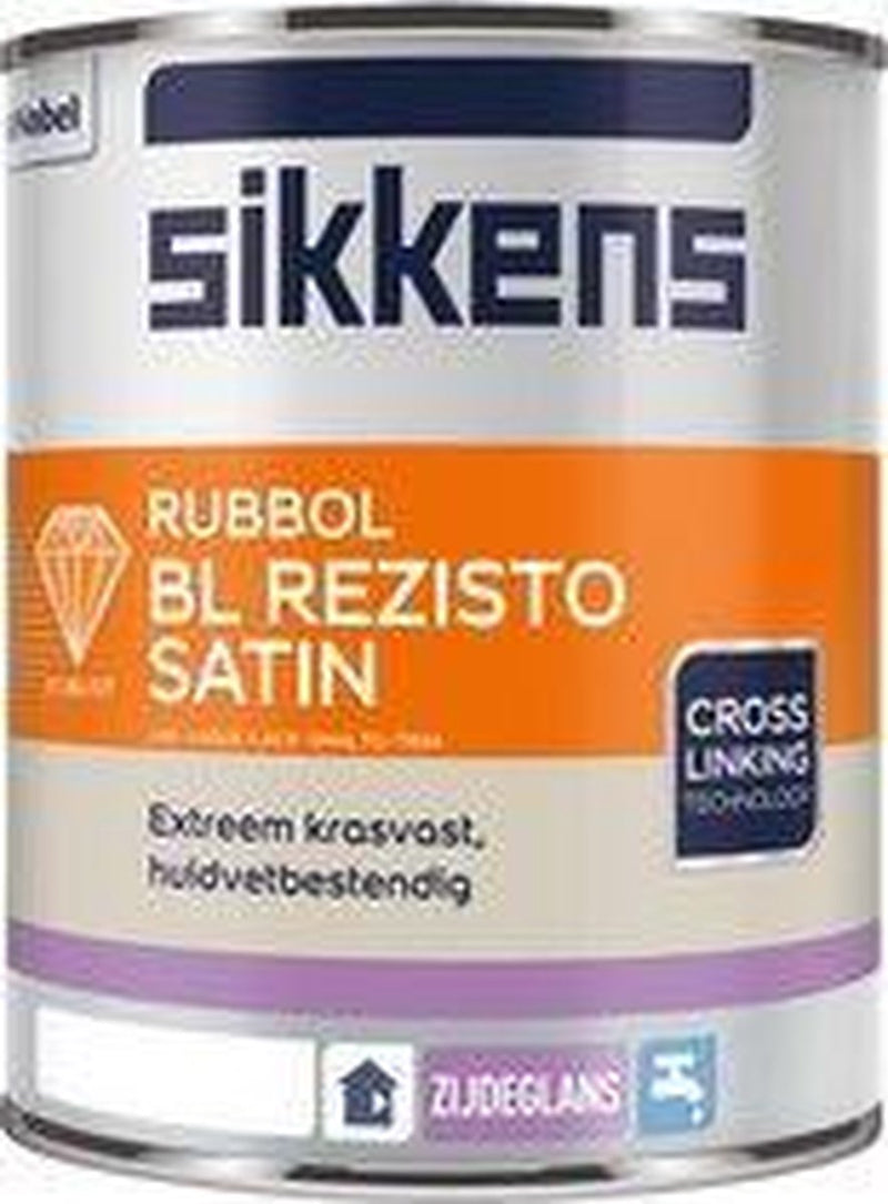 Sikkens Rubbol BL Rezisto Satin Wit, 1 Liter