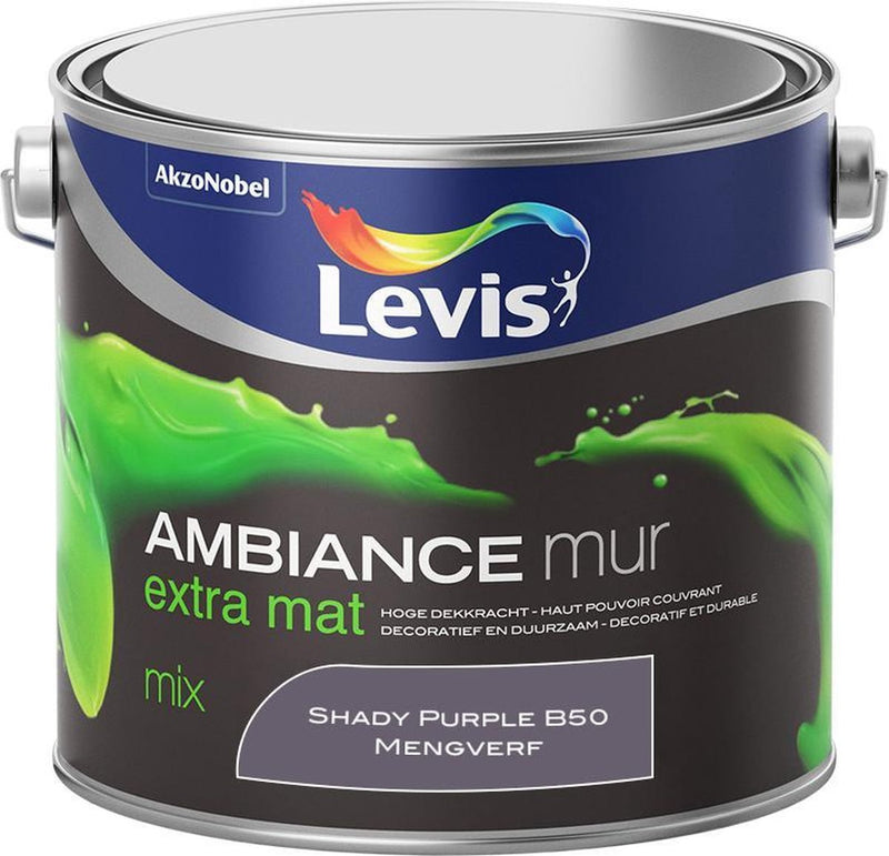 Levis Ambiance Muurverf - Extra Mat - Shady Purple A60 - 2,5L