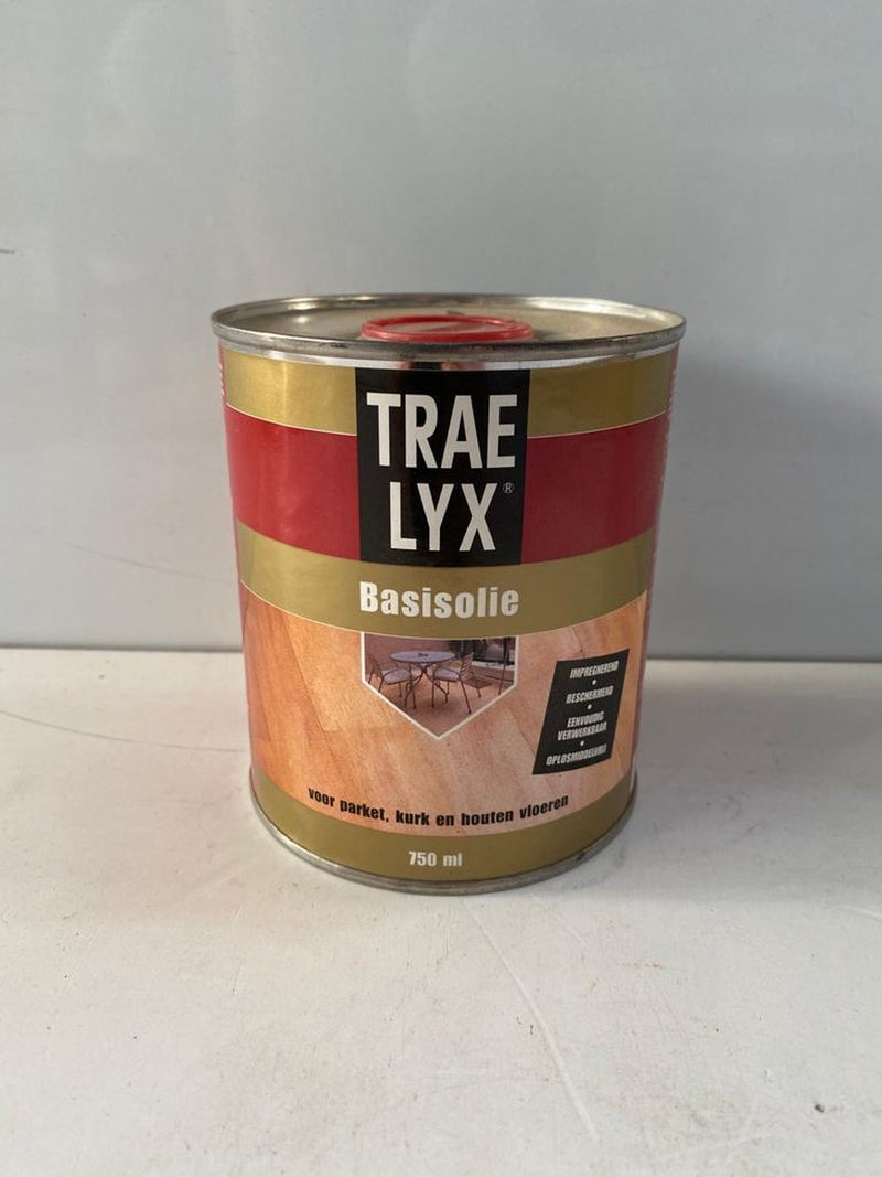 Trae Lyx basisolie voor parket,kurk en houten vloeren 750 ml