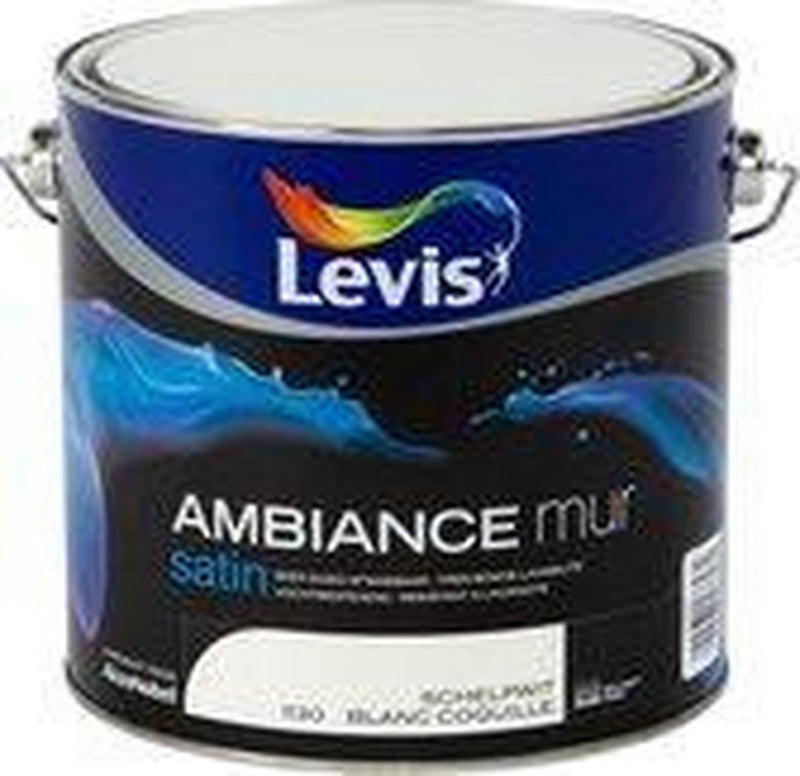 Levis Ambiance Muurverf - Extra Mat - Leliewit - 2,5L