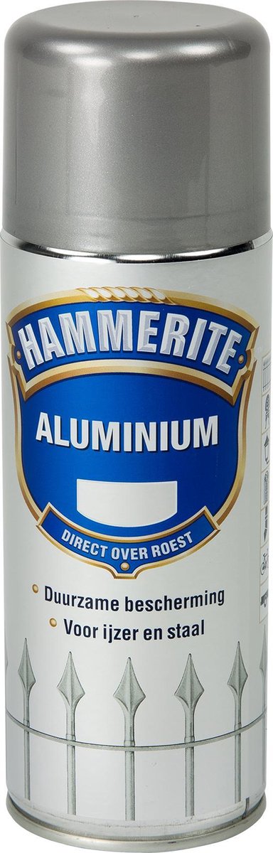 Hammerite Metaallak Aluminium 400ML