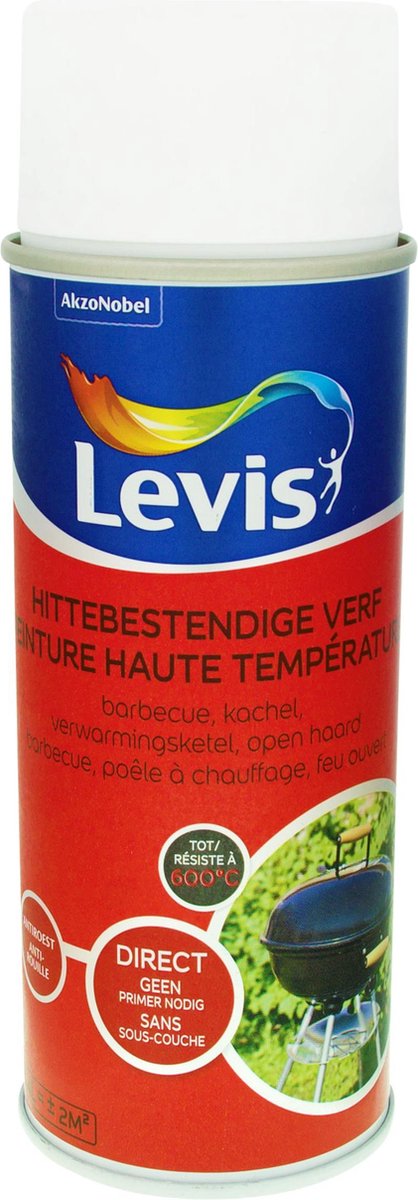 Levis Hittebestendige Verf 0.4L