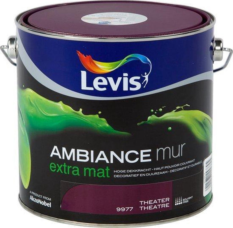 Levis Ambiance Muurverf - Extra Mat - Leliewit - 2,5L