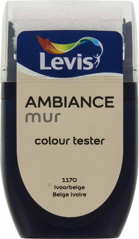 Levis Ambiance Kleurtester - Mat - Ivoorbeige - 0,3L