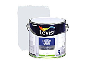 Levis Muurverf Binnen Mat 2, 5L Ochtendmist