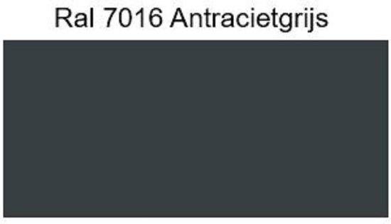 Levis Duol - Lak - Hoogwaardige solventgedragen - houtlak - 2 in 1 ( grondlaag en eindlaag) - RAL 7016 - Antracietgrijs - 1 l
