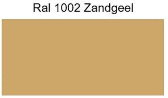 Levis Duol - Lak - Hoogwaardige solventgedragen - houtlak - 2 in 1 ( grondlaag en eindlaag) - RAL 1002 - Zandgeel - 2,50 l