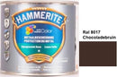 Hammerite Metaallak Lak- 2 in 1 ( primer en eindlaag) - metaal - RAL 8017 - Chocoladebruin - 1 l zijdeglans