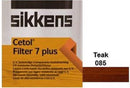 Sikkens Filter 7 plus - Beits - Transparante houtbescherming - uitstekende duurzaamheid - Teak - 085 - 5 L