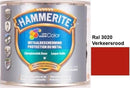 Hammerite Metaallak Lak- 2 in 1 ( primer en eindlaag) - metaal - RAL 9010 - Puur wit - 1 l zijdeglans
