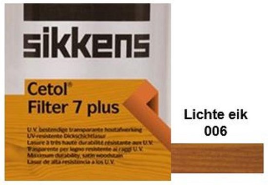 Sikkens Filter 7 plus - Beits - Transparante houtbescherming - uitstekende duurzaamheid - Grenen - 077 - 5 L