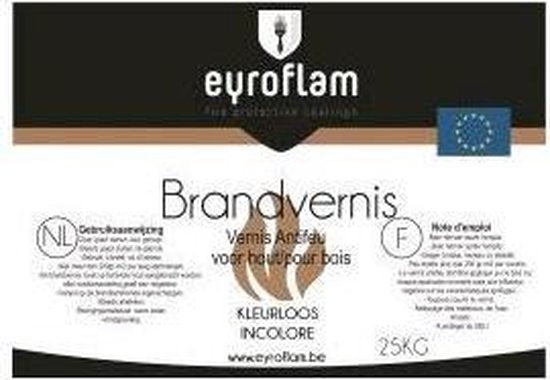 Eyroflam - Brandvernis voor hout - kleurloos - 5kg