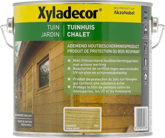 Xyladecor TUINHUIS 2030 NATUREL EIK 2,5L