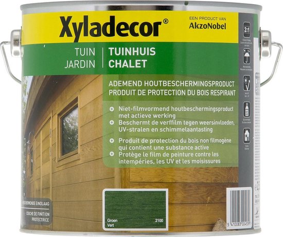 Xyladecor TUINHUIS 2100 GROEN 2,5L