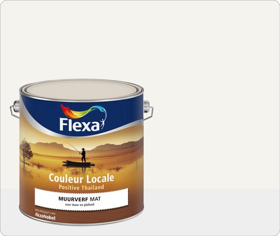 Flexa Couleur Locale - Muurverf Mat - Relaxed Australia Mist - 4015 - 2,5 liter