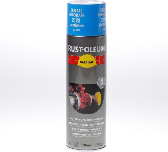 Rust-Oleum hard hat - lichtblauw-5012 - 500 ml - 2123