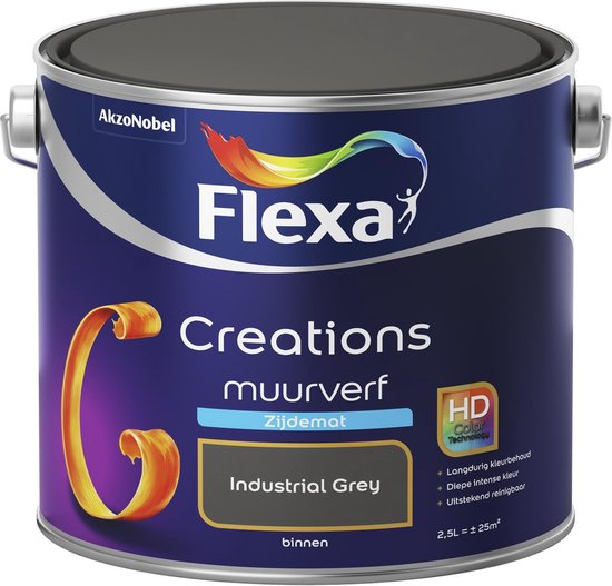 Flexa Creations - Muurverf Zijdemat - Camouflage Green - 2,5 liter