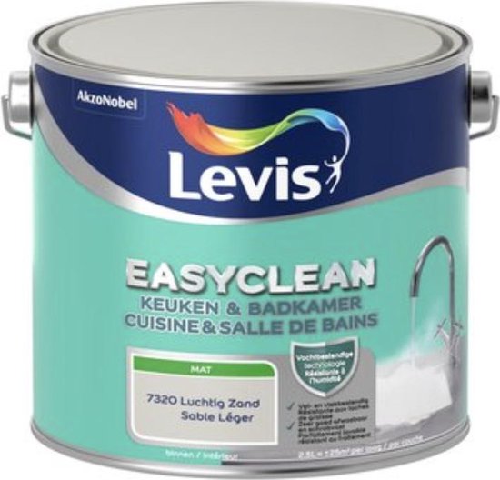 LEVIS EASYCLEAN K&B LUCHTIG ZAND 2.5L