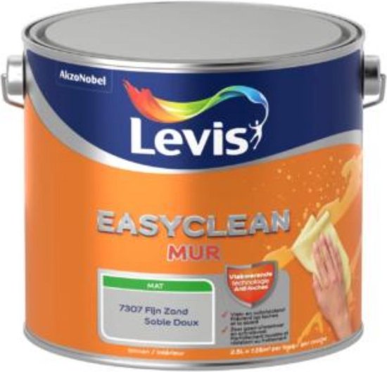 LEVIS EASYCLEAN MUR MAT FIJN ZAND 2.5L