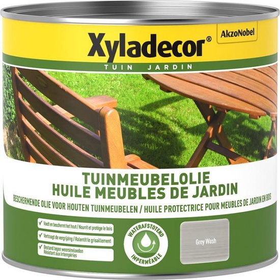 Xyladecor TUINMEUBELOLIE GREY WASH 500ML