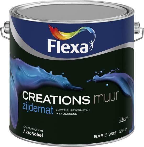 Flexa Creations Muurverf Zijdemat 3019 Flower Bulb 1 Ltr