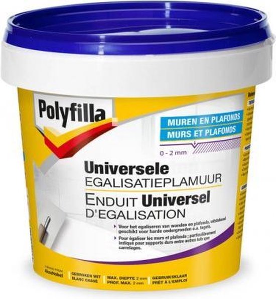 Polyfilla UNIVERSELE EGALISATIEPLAM. 1 KG