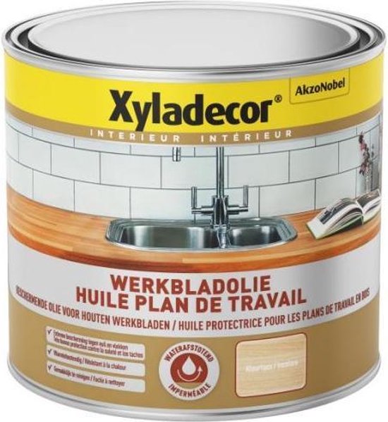 Xyladecor Werkbladolie - Kleurloos - 0.5L