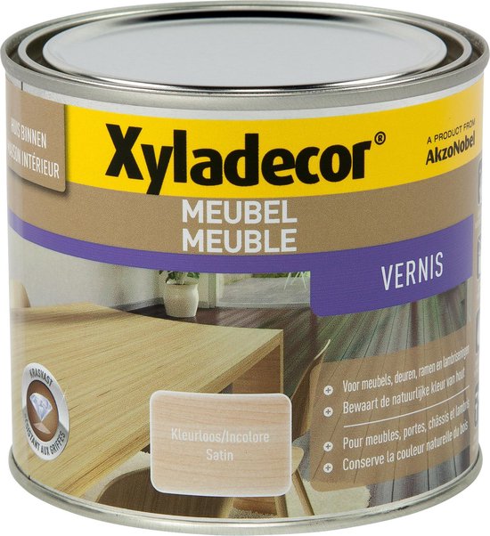 Xyladecor MEUBEL VERNIS SAT KLEURL 500ML