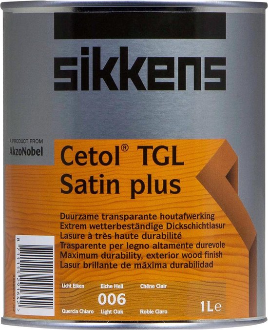 Sikkens Cetol TGL Satin plus | Ebben 1L