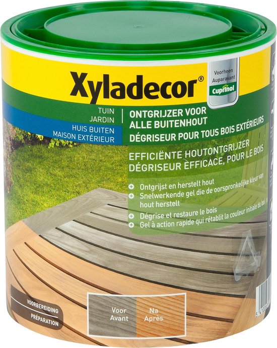 Xyladecor ONTGRIJZER ALLE BUITENHOUT 1L