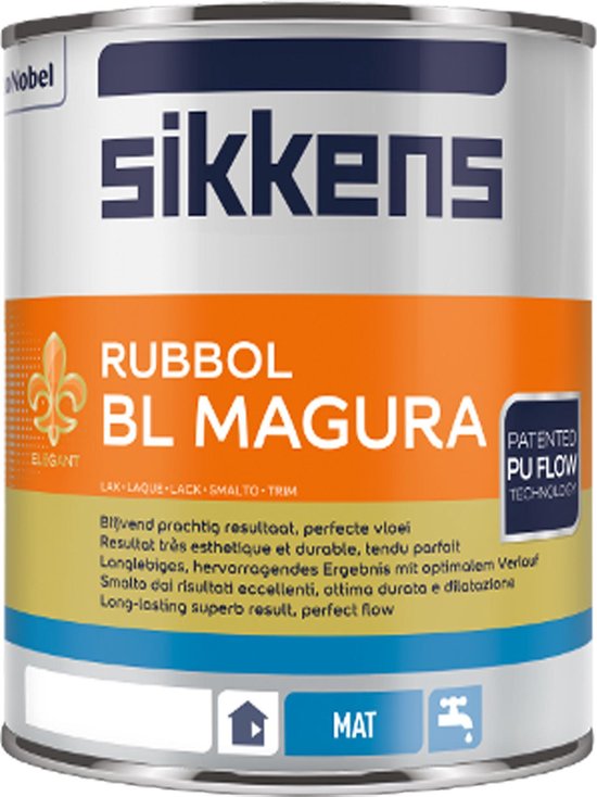 Sikkens Rubbol BL Magura 1 liter Wit