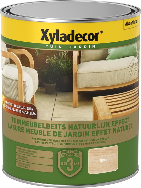 Xyladecor TUINMEUBELB. NAT. EF. BLAN 750ML