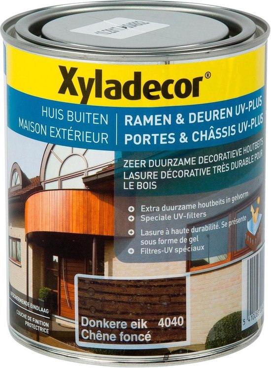 Xyladecor RAAM&DEUR UV PLUS DONK EIK 750ML