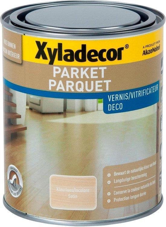 Xyladecor - Parketvernis Deco - Satin - Kleurloos - 0.75L