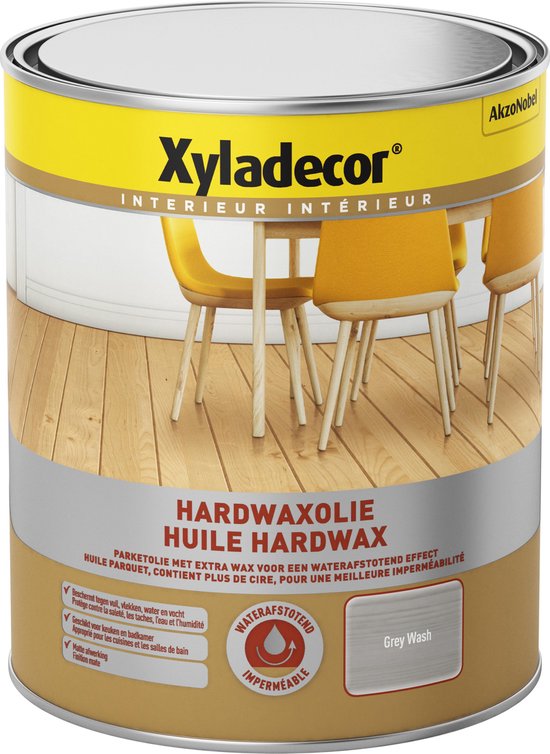 Xyladecor Hardwax Parketolie - Grey Wash - 0.75L