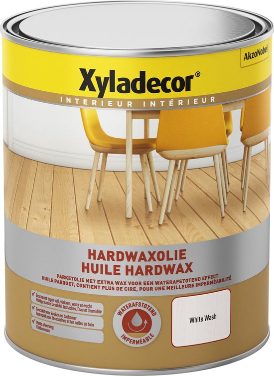 Xyladecor Hardwax Parketolie - White Wash - 0.75L