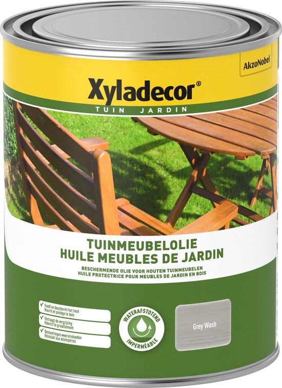 Xyladecor TUINMEUBELOLIE GREY WASH 1L