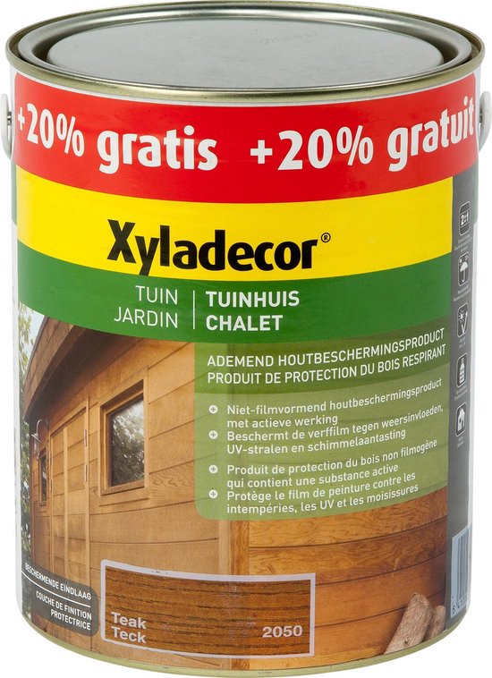 Xyladecor Ramen & Deuren Dekkende Houtbeits - Krijt - 0.75L