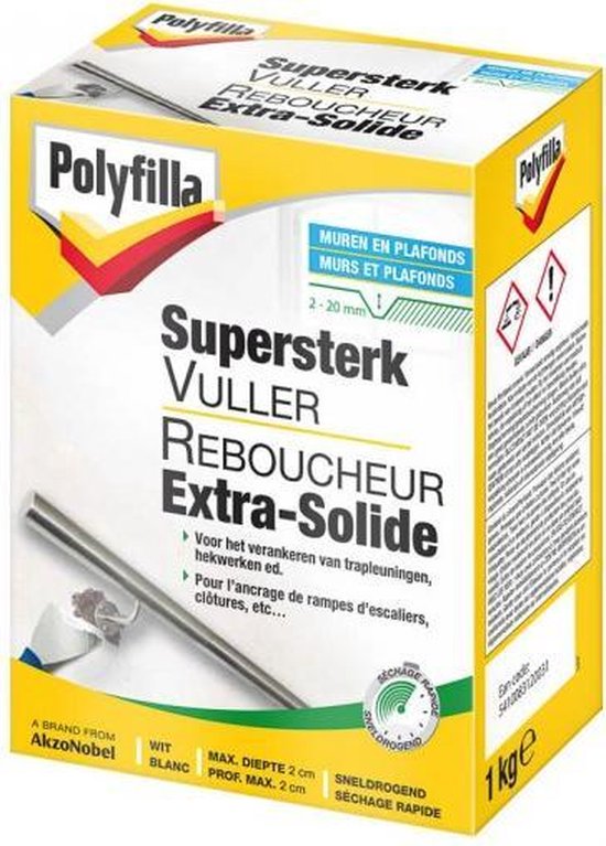 Polyfilla SUPERSTERKVULLER 1 KG